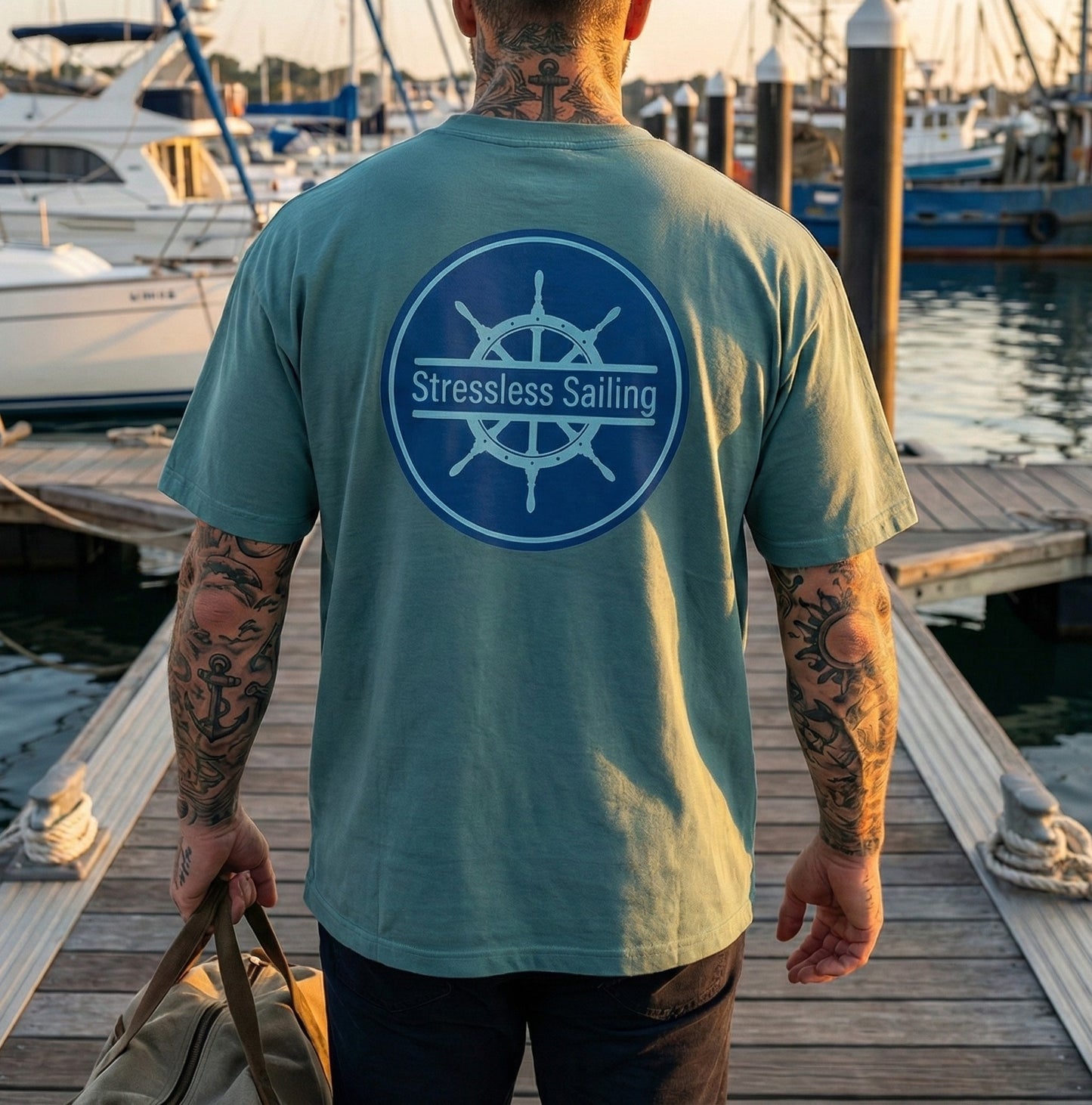 The "Dockside Heavy Tee"  – (Unisex)