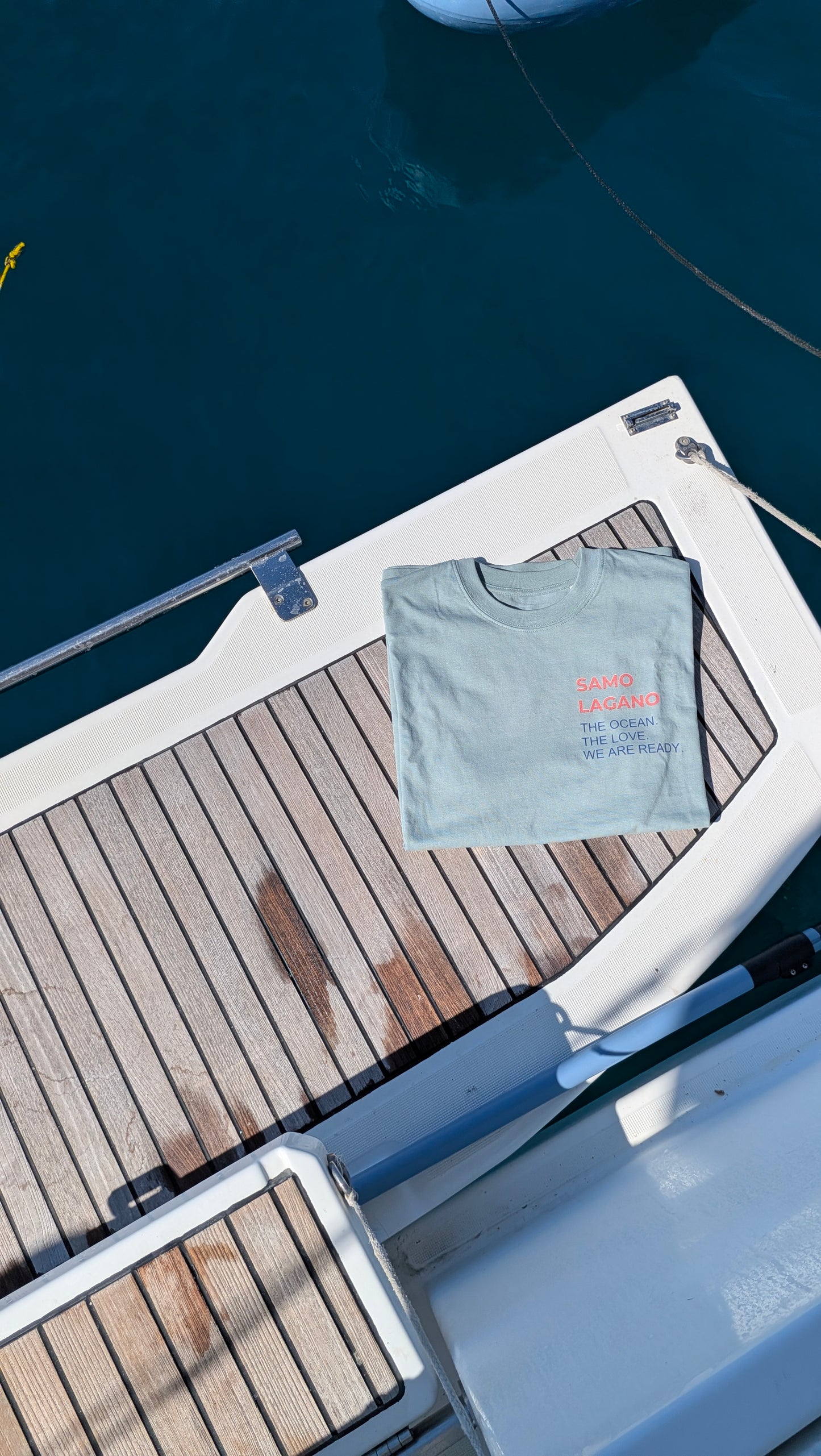 The "Samo Lagano" Summer Deck Tee