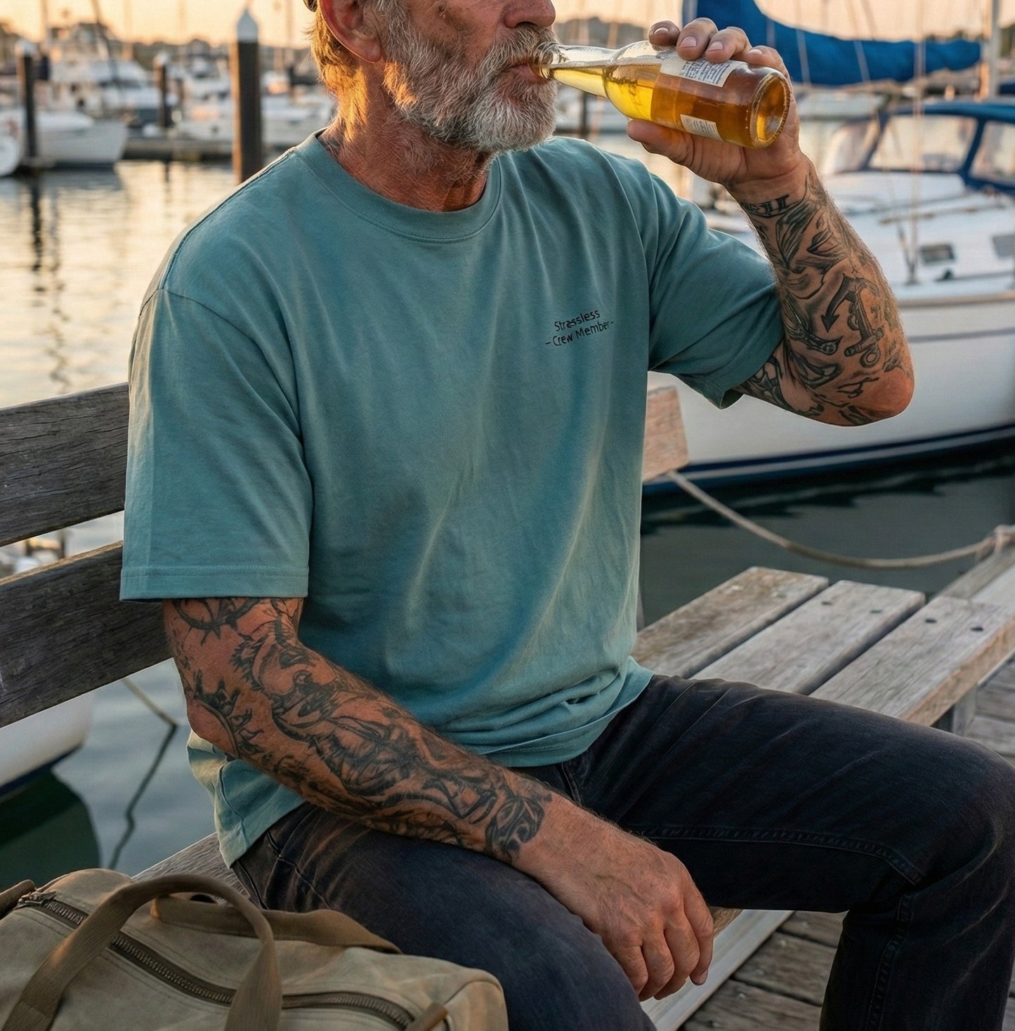 The "Dockside Heavy Tee"  – (Unisex)