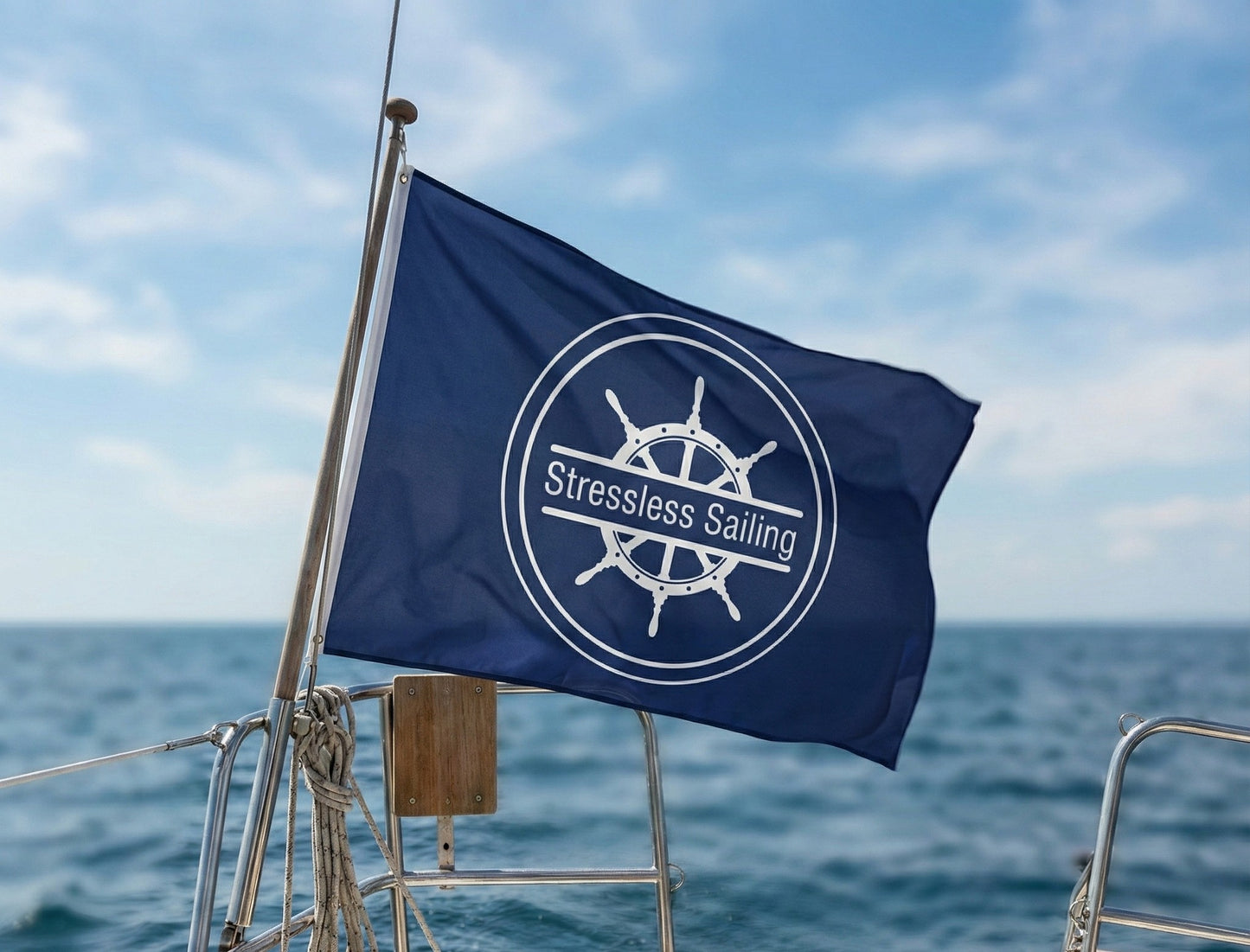 The Stressless Club Flag