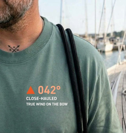 030° The Dockside Heavy Tee Edition Close-Hauled